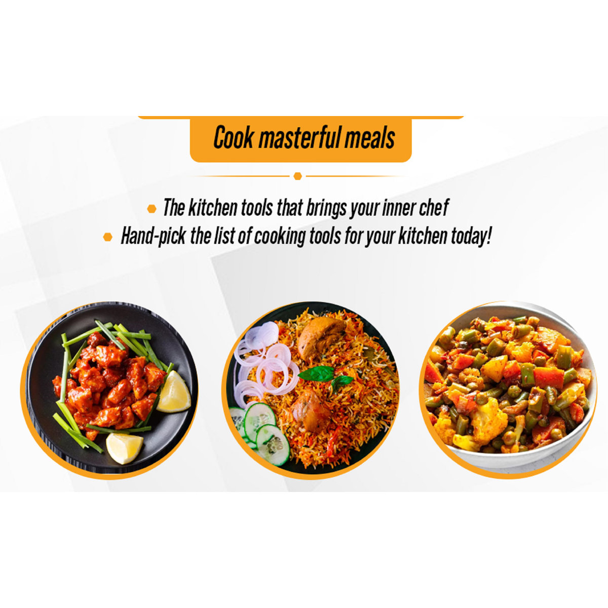 YBM Home Stainless Steel Cooking Utensils Set, 5 Pieces Kitchen Utensils Set - Solid Spoon, Slotted Spoon, Ladle, Spatula, Masher